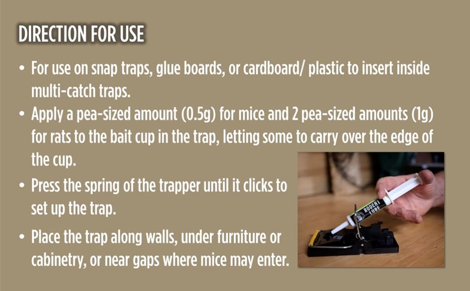 Rodent Lure For Traps, 0.5 oz (Pack of 2)