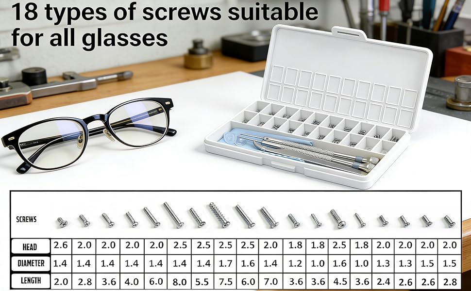 eye glass repairing kit