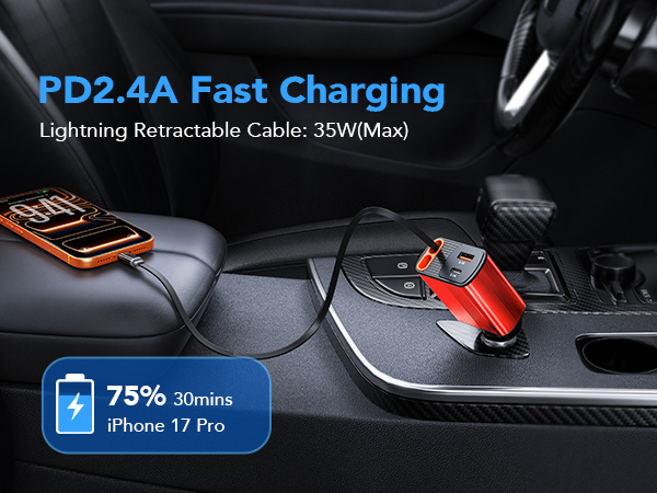 Retractable Car Charger