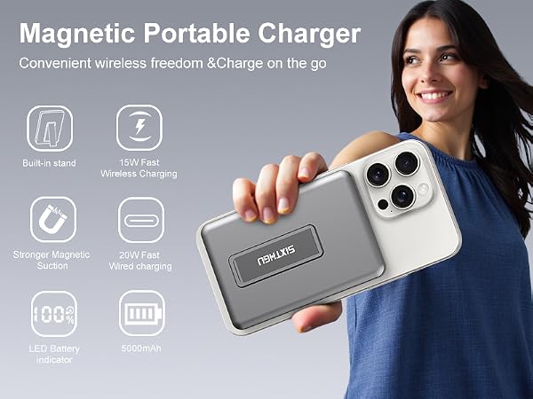 magnetic portable charger