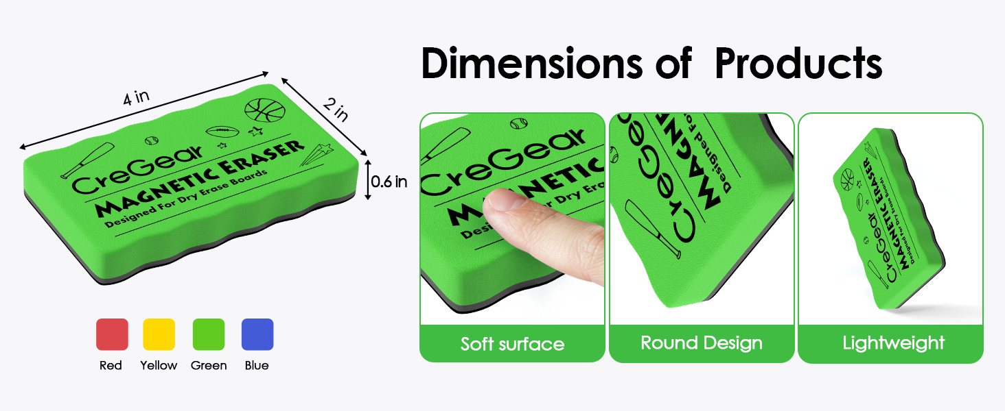 Magnetic Dry Erase Erasers