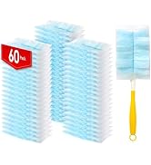 Senowi 60 Count Electrostatic Duster Refills Compatible with Swiffer Duster,Multi-Surface Dusting...