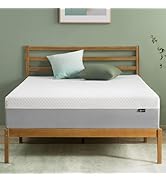 Zinus 10 Inch Green Tea Essential Memory Foam Mattress [New Version], Queen, Fiberglass Free, Med...