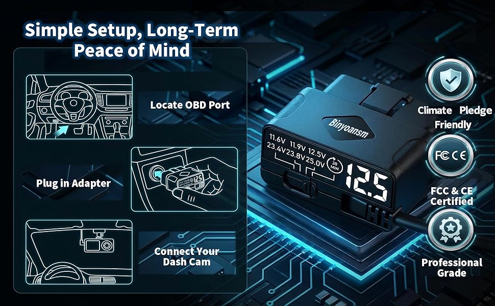 Plug and Play No Hardwiring