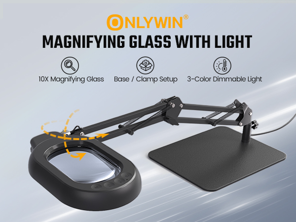 Magnifying Desk Lamp