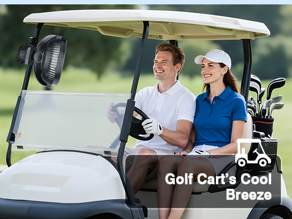 golf cart fan