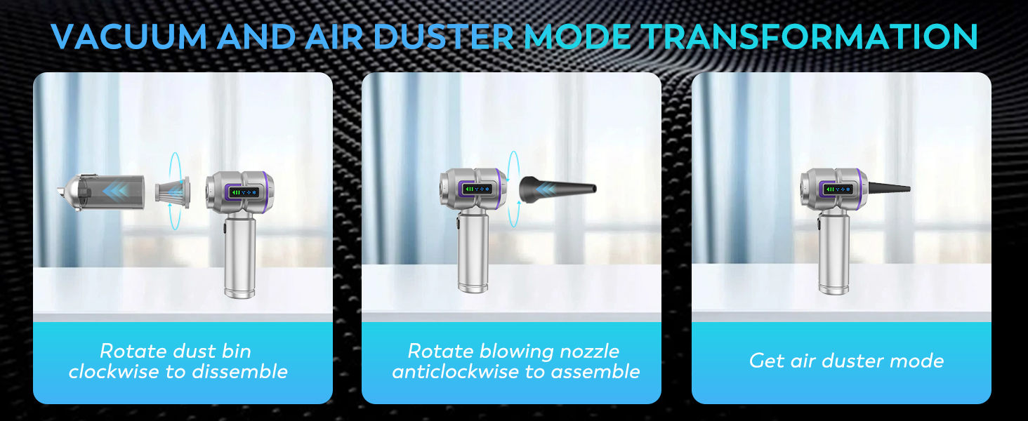 KedeeSparkle Car Vacuum Cleaner