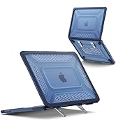 XIWMIX Honeycomb Hard Shell Case for MacBook Neo 13 Inch 2026 Release (Model A3404 / A18 Pro), Sn...