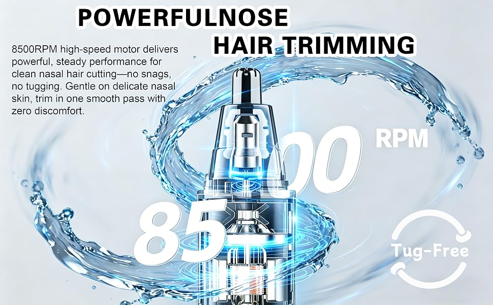 POWERFULNOSE HAIR TRIMMING