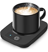 Coffee Mug Warmer, Smart Candle Warmer, Electric Cup Warmer with Aluminum Metal Panel for Office,...