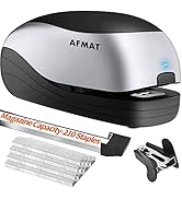 Electric Stapler, Automatic Stapler for Desk, Electric Stapler Desktop, AC or Battery Powered Sta...