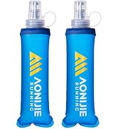 Azarxis TPU Soft Flask Collapsible Water Bottle Running Folding Gel Water Reservoir Handheld for ...