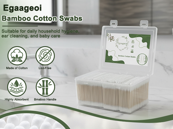 bamboo cotton swabs