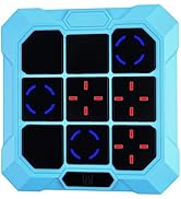 VDPDO Tic Tac Toe Game, 6-in-1 Electronic Tic Tac Toe with Mute &amp; Rechargeable - Handheld Travel ...