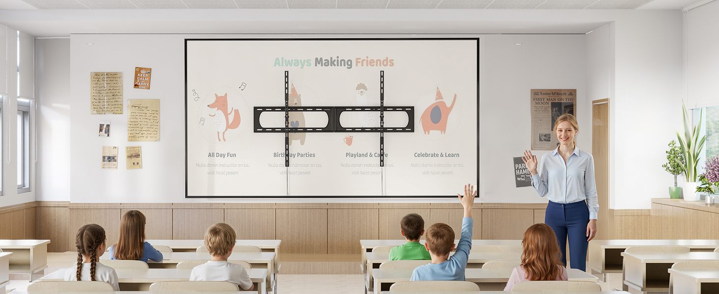 tv wall mount 100+ inch tv