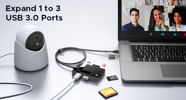 Expand 1 to 3 USB 3.0 Ports