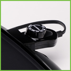 Control Master heat control for automatic cooking.