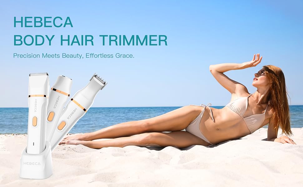 HEBECA Body Hair Trimmer – Precision trimming for a smooth, effortless grooming experience.