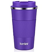 KETIEE 12oz Coffee Mug: Vacuum Insulated Coffee Cup with Leakproof Lid, Travel Coffee Mug Stainle...