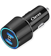 Cluvox 20W Dual USB C Fast Car Charger Compatible for iPhone 14 Plus/Pro/Max/13/12 /11/X/XS/XR/8/...