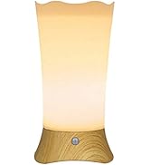 DEEPLITE Battery Operated Motion Sensor Night Light Small Cordless Table Lamp, Soft Glow Nightsta...