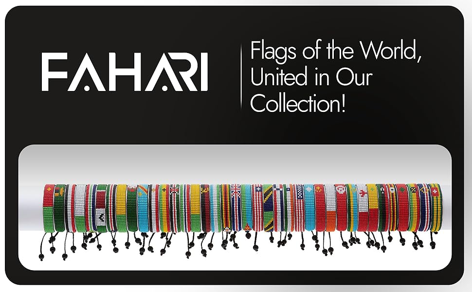 Country Flags Bracelets