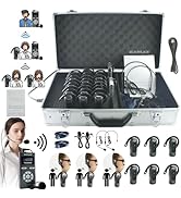 EXMAX-EX-318 Wireless Audio Tour Guide System with Headset Mic Ear-Hook Receiver for Church,Teach...