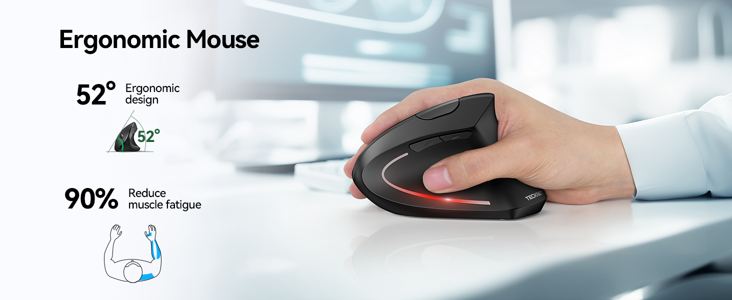 ergonomic mouse wireless