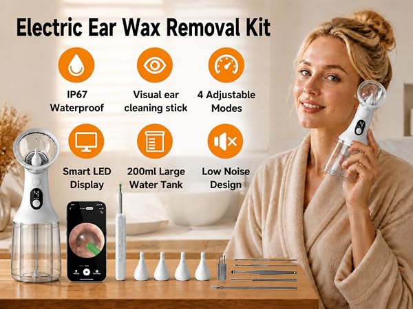 Electric Ear Wax Removal Kit