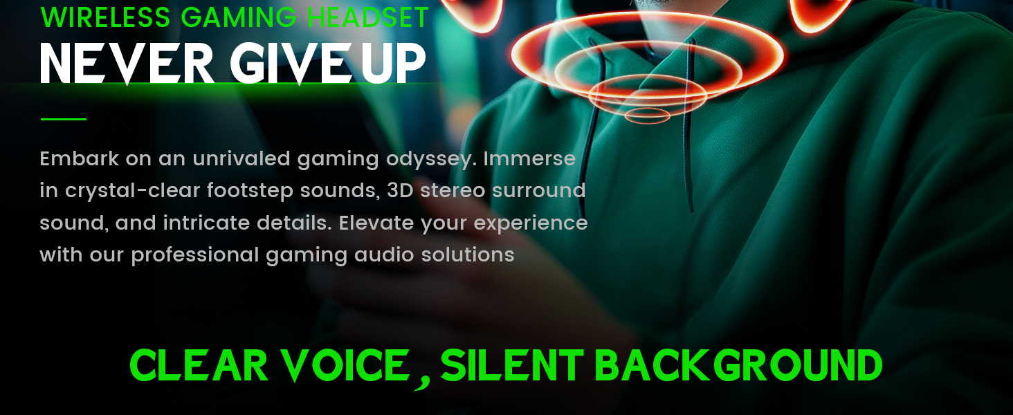 wireless gaming headset