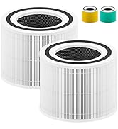 240 True HEPA Replacement Filter 14 Compatible with Puroair 240 Air Purifier, 3-in-1 High-Efficie...