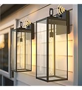 L LOHAS LED 24 Inch Large Size Dusk to Dawn Outdoor Wall Light Fixtures, Waterproof Anti-Rust Out...