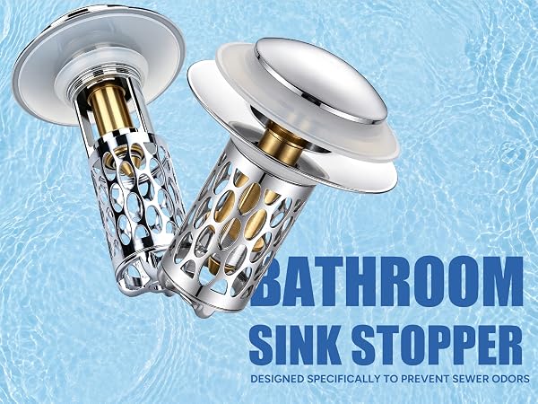 bathroom sink drain strainer