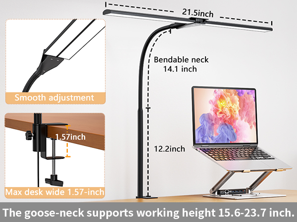 flexible desk lamp