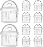 Housoutil 50PCS Type-C Charging Port Dust Plugs, Transparent PVC Dustproof Plugs for Charging Por...