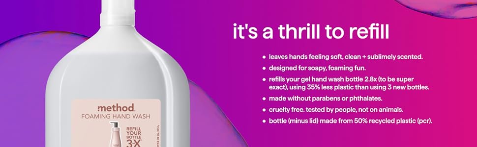 foaming hand soap, foaming hand soap refill