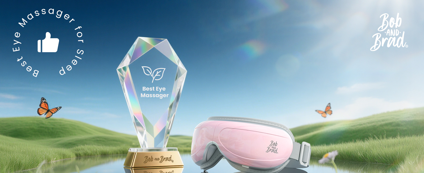 bob and brad eye massager with heat christmas gifts eye mask face massager migraine relief product