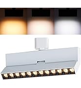 VANoopee 3-Color Dimmable LED Track Lighting Heads H Type Bright Track Light Heads Modern Ceiling...