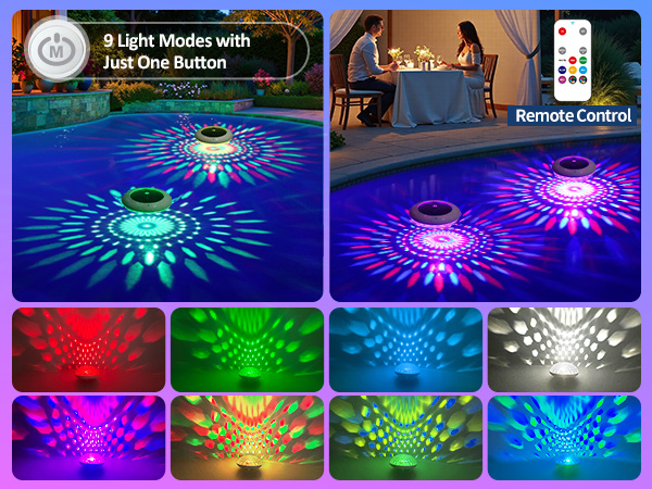 solar pool lights