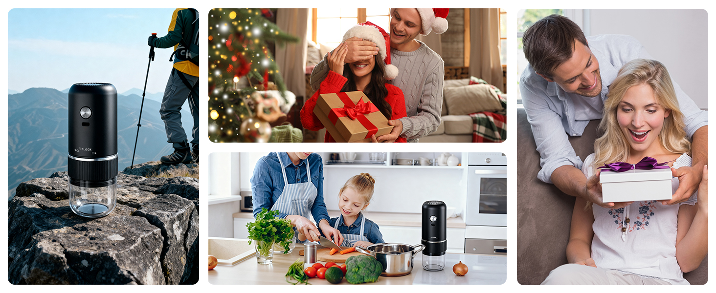 Portable coffee grinder