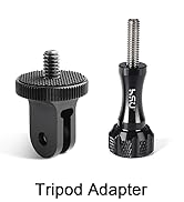 gopro Aluminum 1/4 inch 20 Camera Mount with Aluminum Thumbscrew