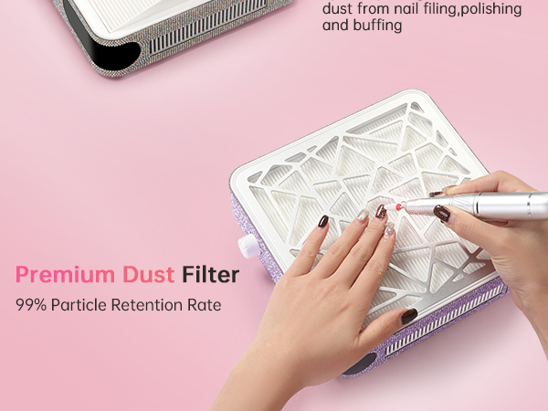 X10 nail dust collector sheets