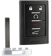 NPAUTO Key Fob Remote Replacement for Cadillac SRX ATS ELR XTS 2010-2015 - Keyless Entry Remote C...