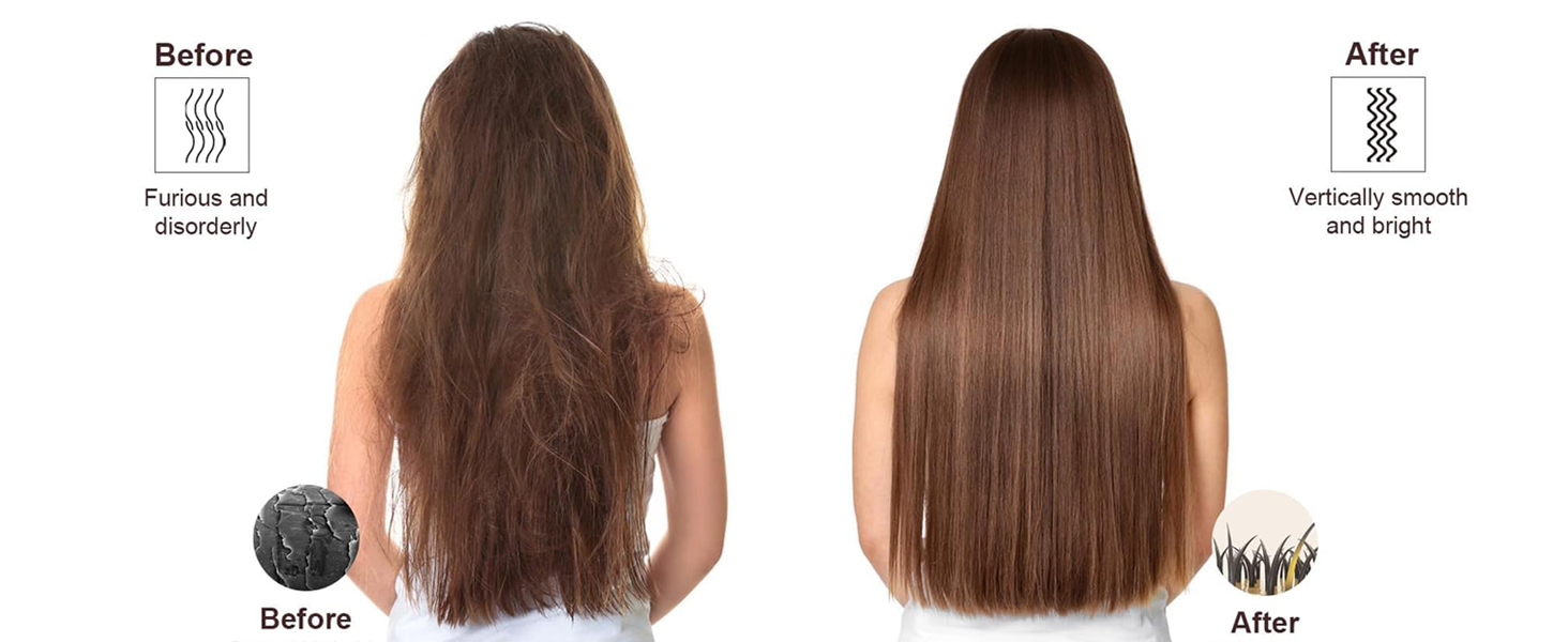 Hair Straightener Brush