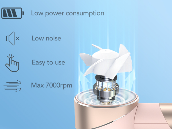 Mini Personal Fan Handheld, Small Portable Handheld Fan