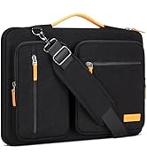 DOMISO 17.3 inch Laptop Sleeve Case Water-Resistant Computer Cover Bag with Detachable Shoulder S...