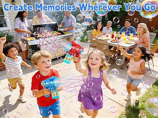 bubble guns