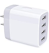 iPhone 12 Charger Box Fast Charging 4.8A Multi Port USB Charger Wall Plug Power Adapter Charging ...