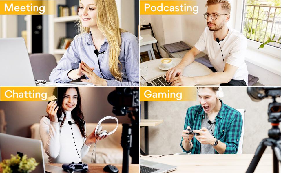 USB Lapel Microphone