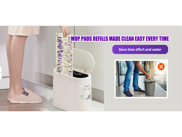 MOP PADS REFILLS MADE CLEAN EASY EVERY TIME